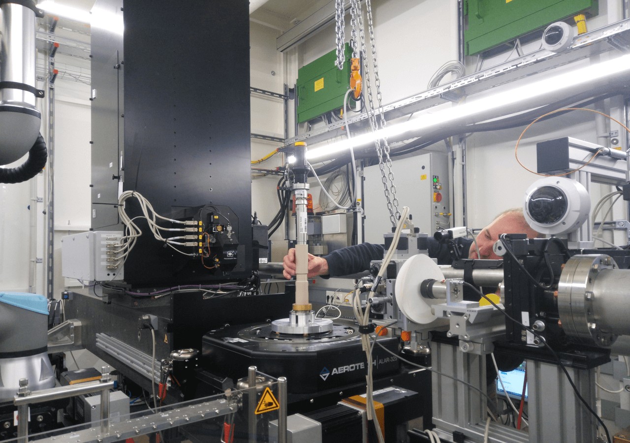 Measurements at the P05 synchrotron beamline at DESY in Hamburg (Germany)