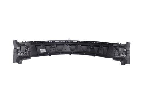 Lightweight BMW iX windshield, consisting of metal inserts, carbon fiber rods and WIC PA6 15 BK IM.